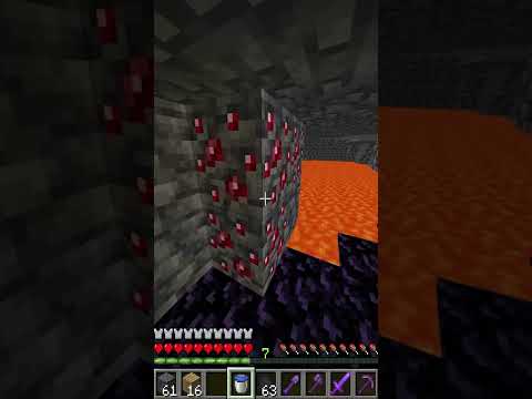 I found Ruby ore in Minecraft