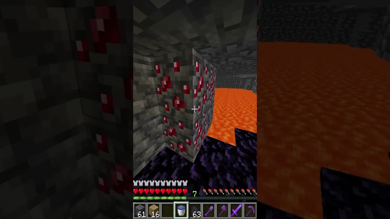 I found Ruby ore in Minecraft