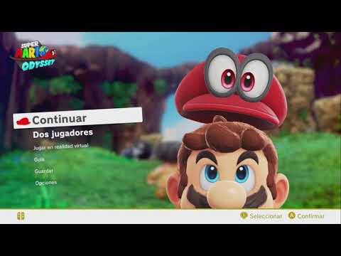 Super Mario Odyssey - Reino de las Cataratas - Saltos en la Catarata
