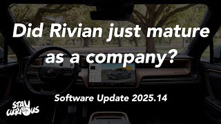 Rivian Software Update 2025.14... Let's talk about BUGS