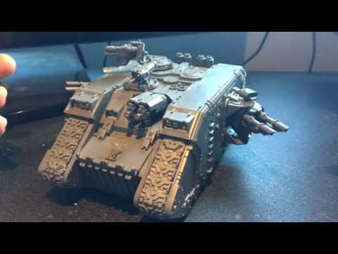 Warhammer 40k - Deathwatch Land Raider Unboxing