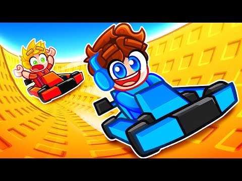 Nejrychlejší JÍZDA v Roblox Ride a Cart Down a Slide