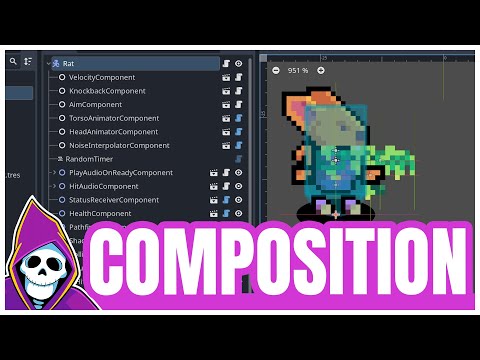 Using Composition to Make More Scalable Games in Godot