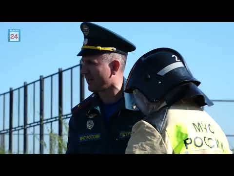 Экипировка на время, развёртывание рукава: журналисты  Хакасии стали пожарными на несколько часов