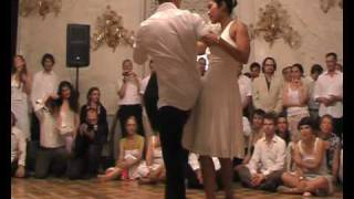 Prague Tango Alchemie 2010 - White milonga - Homer & Cristina Ladas 2