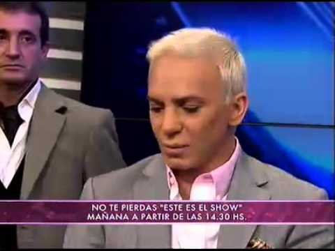 Showmatch 2011 - Polino, Mendoza and Pachano, facing each other