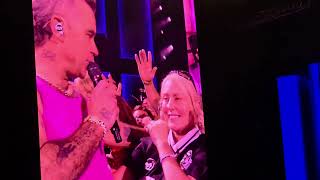 Robbie Williams, band introductions / She's the one,  Dublin Croke Park, 23 August 2025