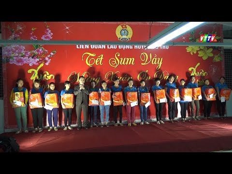 LĐLĐ huyện Vũ Thư tổ chức tết sum vầy cho CNLĐ