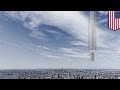 Amazing architecture: world’s first upside down skyscraper would hang from asteroid - TomoNews