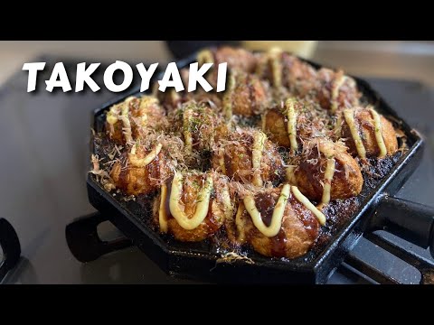 Easy Takoyaki Recipe | A Step-By-Step Tutorial For Beginners! Japanese Street Food!