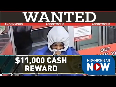 $11,000 cash reward for man suspected in armed robbery shooting