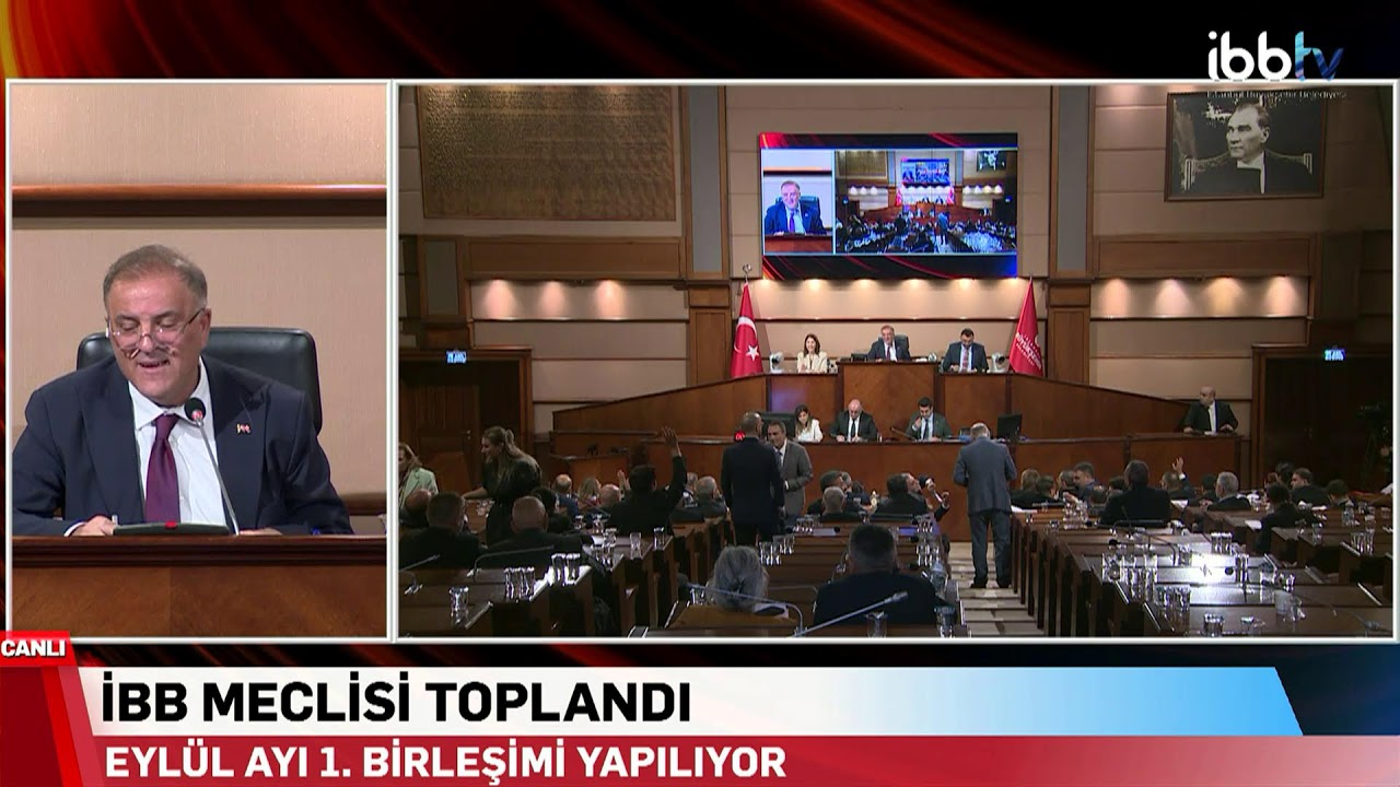 İBB MECLİSİ EYLÜL AYI TOPLANTISI 1. OTURUMU