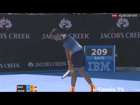 Stanislas Wawrinka vs Milos Raonic Highlights ᴴᴰ 2016