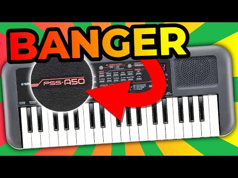 MIDI Song Record with Yamaha PSS-A50 & Free Software