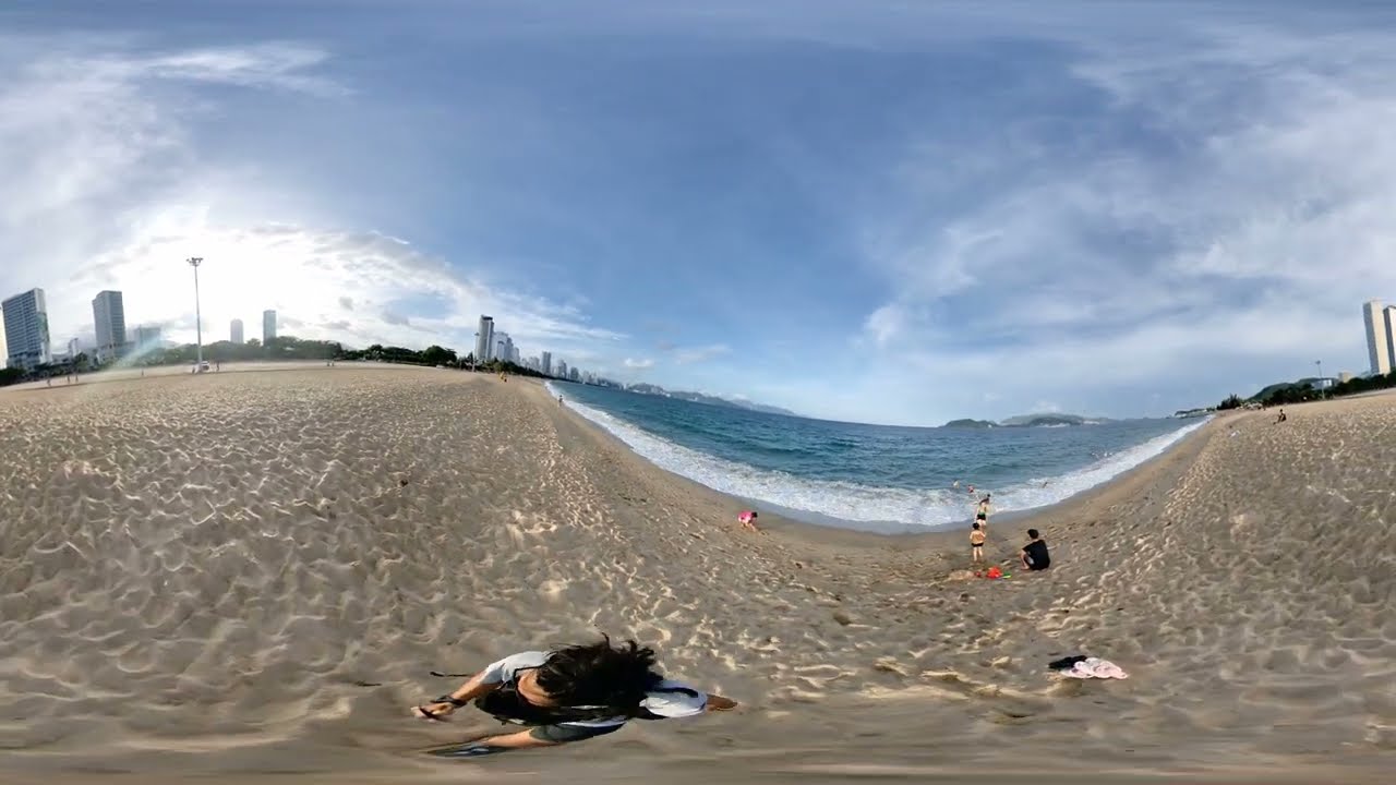 Nha Trang Beach , Nha Trang , Vietnam 360VR Ep01 : Wheelwego360°