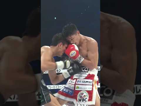 COUNTER PUNCH PERFECTION: Nakatani’s usage of distance and counter left hands to stop the challenger