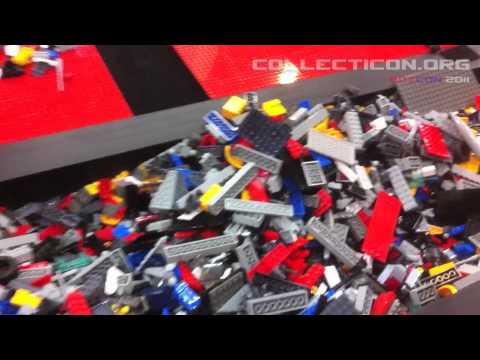 Botcon 2011 Transformers Kre-O display and toys