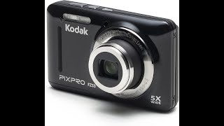 Kodak PIXPRO Friendly Zoom FZ53 BK 16MP Digital Camera with 5X Optical Zoom and 2 7 LCD Screen Black