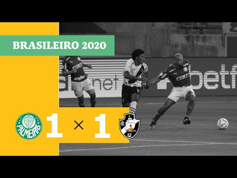Palmeiras 1 x 1 Vasco - Gols - 26/01 - Brasileirão 2020