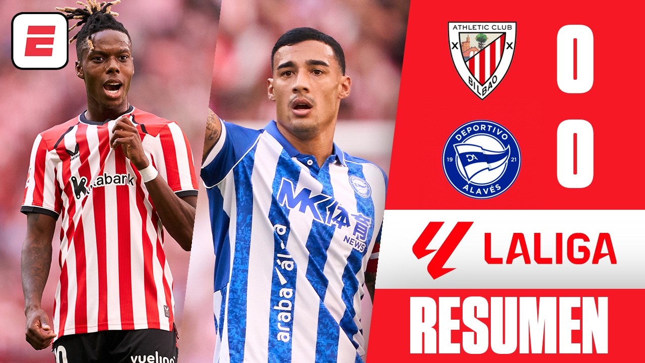 EL ALAVÉS SALIÓ VIVO de SAN MAMÉS y le sacó un empate al ATHLETIC CLUB | Resumen | La Liga