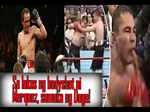 SUMUKA NG DUGO SA LAKAS NG BODYSHOT NI MARQUEZ!!!