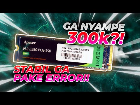 SSD NVME gen 3 KENCANG!? - Apacer AS2280P4 -Performa dan Durabilitas kita ulas disini!