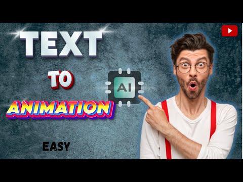 TEXT TO ANIMATION VIDEO | STEP-BY-STEP TUTORIAL BY FEZ TECH