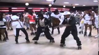Skate Roller Disco Artists Dancing in Atlanta - Sergifunky rehab with superb funky hit