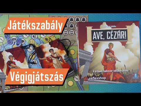 Áve, Cézár! | Végigjátszás | Játékszabály @blofftarsas - PumiGame