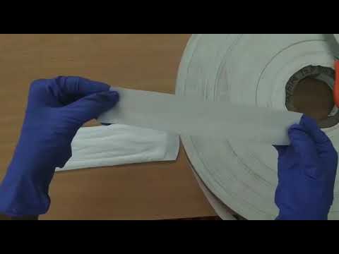 Sanitary Napkin Back Release Paper Roll White