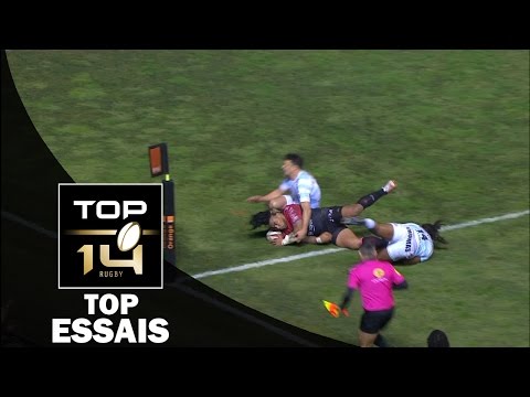 TOP Essais de la J15 – TOP 14 – Saison 2016-2017
