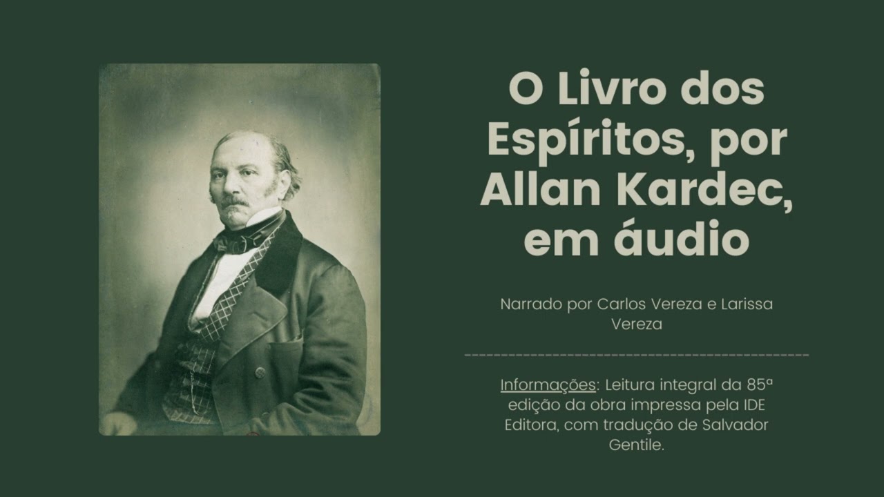 O LIVRO DOS ESPÍRITOS EM ÁUDIO