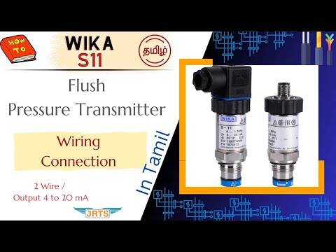 S11 Wika Pressure Transmitter Wire Connection -Tamil