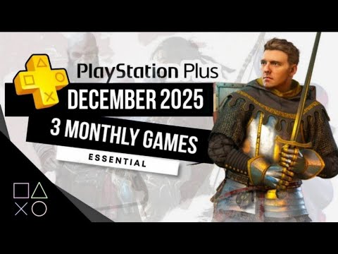 PlayStation Plus Essential December 2025 Monthly Games | PS Plus December 2025