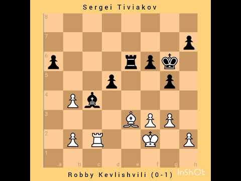 Robby Kevlishvili vs Sergei Tiviakov || Scandinavian: Schiller || Dutch Championship, 2023 #chess