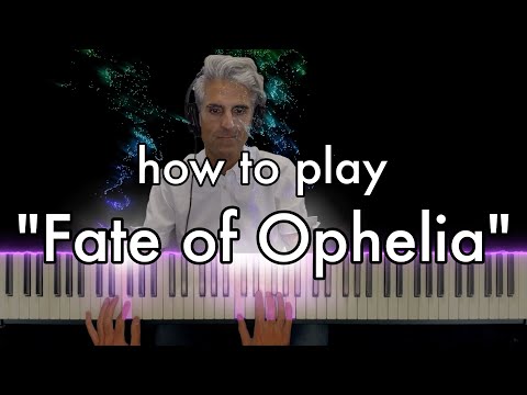Taylor Swift - "The Fate of Ophelia" Łatwy samouczek gry na pianinie