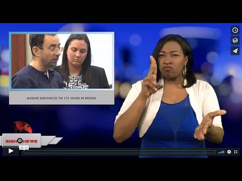 Sign1News 1.24.18 - News for the deaf community powered by CNN in American Sign Language (ASL).