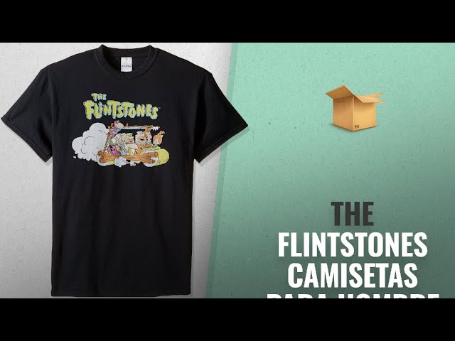 Vídeo relacionado con The Flintstones Camiseta Ladies Night Mujeres Black Manga Corta T-Shirt Pequeño