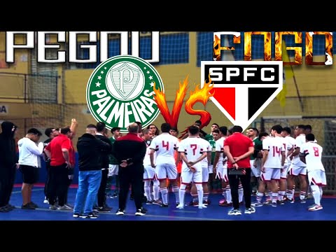 QUARTAS DE FINAL SUB 18 - PALMEIRAS x SÃO PAULO - O MELHOR JOGO 😬