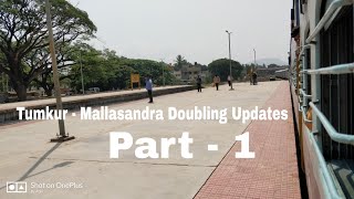 preview picture of video 'Part-1 Tumkur-Mallasandra doubling works'