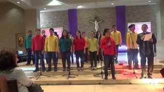 1.  In Him Alone &amp; I Will Sing Forever - (Bukas Palad-Live)