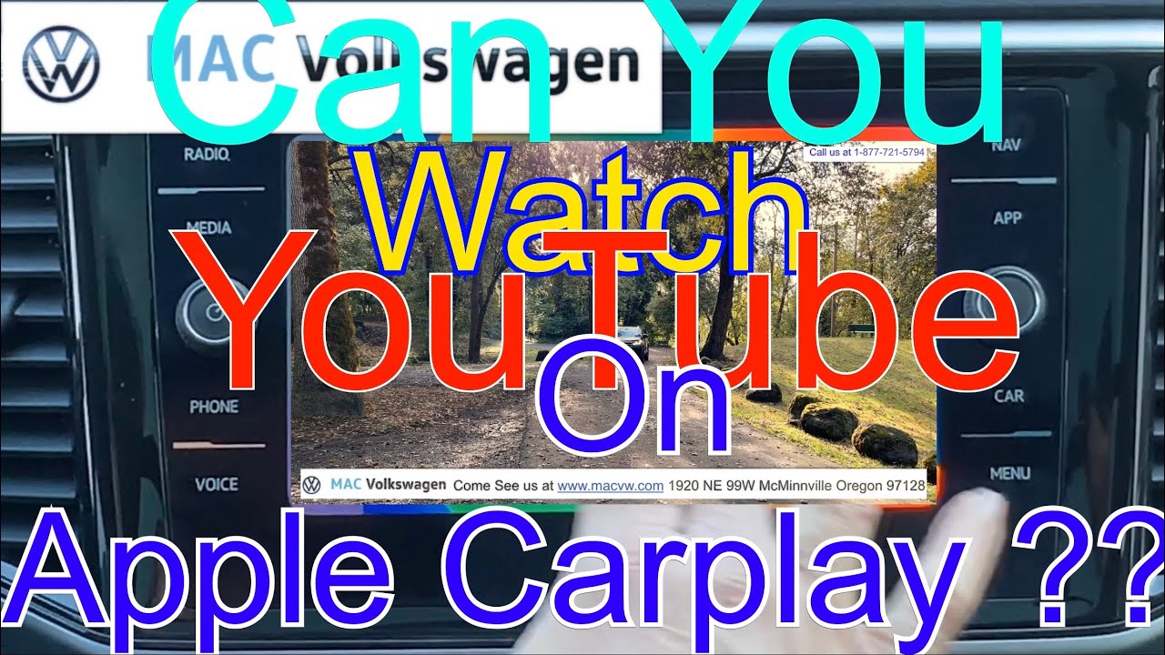 Apple CarPlay Volkswagen How To. Multimedia. 2023, 2022 Can You Watch YouTube.