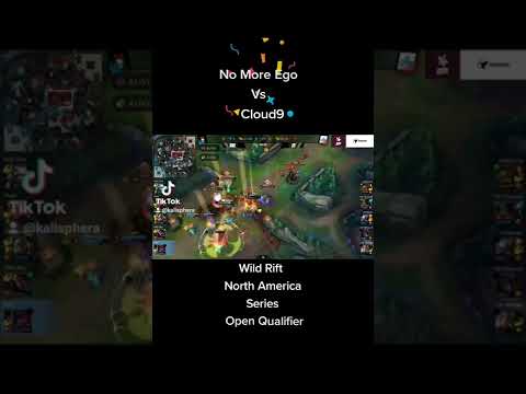 NME Vs C9 game2. The Wild Rift North America Series (WNS) 1st Circuit Open Qualifier Day 2