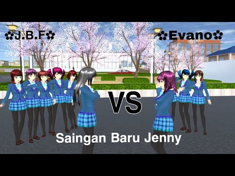 ✿𝗝.𝗕.𝗙✿ || Saingan Baru Jenny😲 || Drama Sakura School Simulator