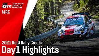 TGR WRT Rally Croatia 2021 Day 1 Highlights