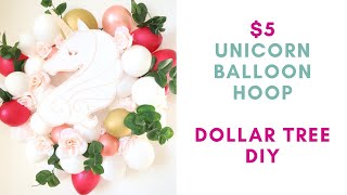 Unicorn Party Decor | $5 Dollar Tree | Backdrop