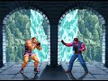 KOF Mugen Street Fighter Vs Ikari Dhalsim Blanka Balrog Dragon Ken Vs Heidern Leona Clark N Ralf