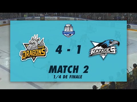 Dragons de Rouen vs Rapaces de Gap - Highlights - Synerglace Ligue Magnus 2021/22