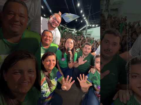Candidata a deputada federal, Juliana de Chaparral reúne multidão em arrastão em Vertente do Lério
