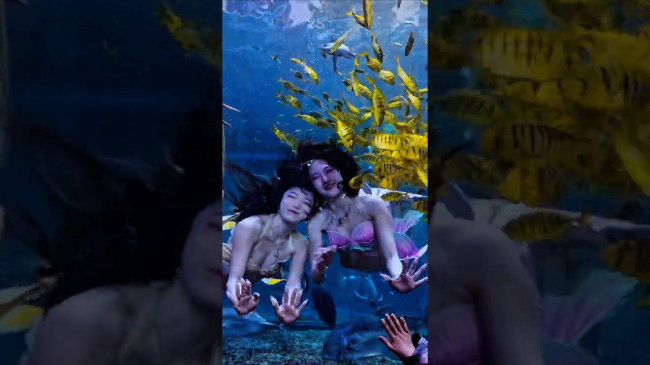 I also want to stick with the mermaid sister ❤️ DY 黃小璐美人鱼